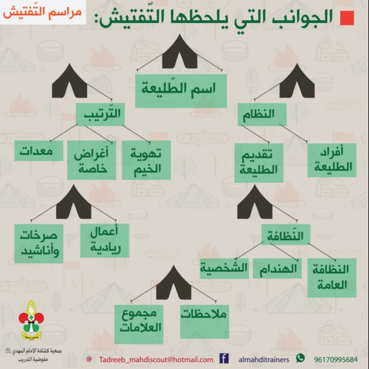 الجوانب التي يلحظها التفتيش